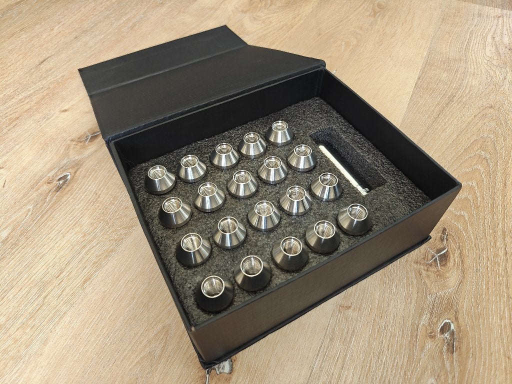20x Wielmoeren RVS M12x1.5, Ophalen of Verzenden, Nieuw