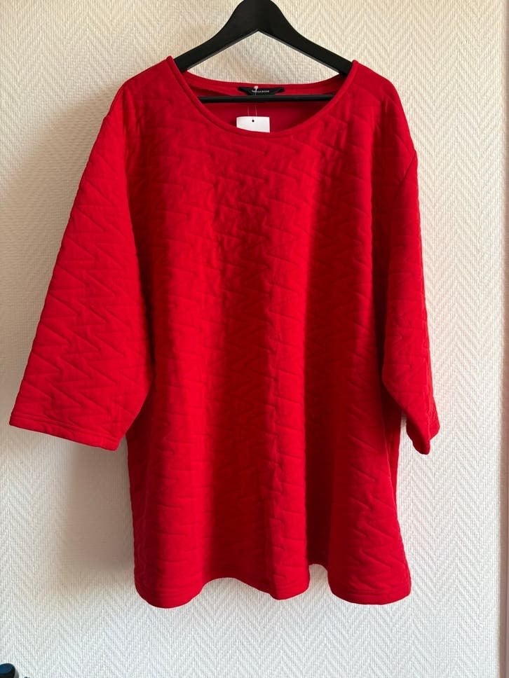 Navigazione rode trui maat 58, Kleding | Dames, Grote Maten, Ophalen of Verzenden, Nieuw, Rood, Trui of Vest