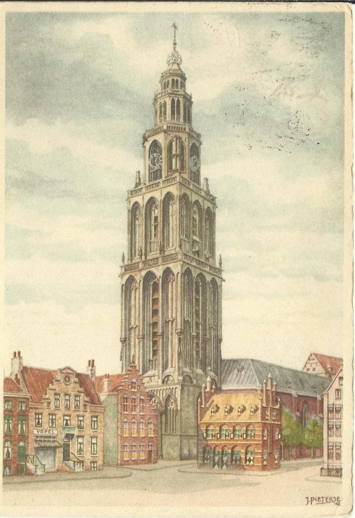 Groningen             573a, Verzamelen, Ansichtkaarten | Nederland, Ophalen of Verzenden, Voor 1920, Groningen