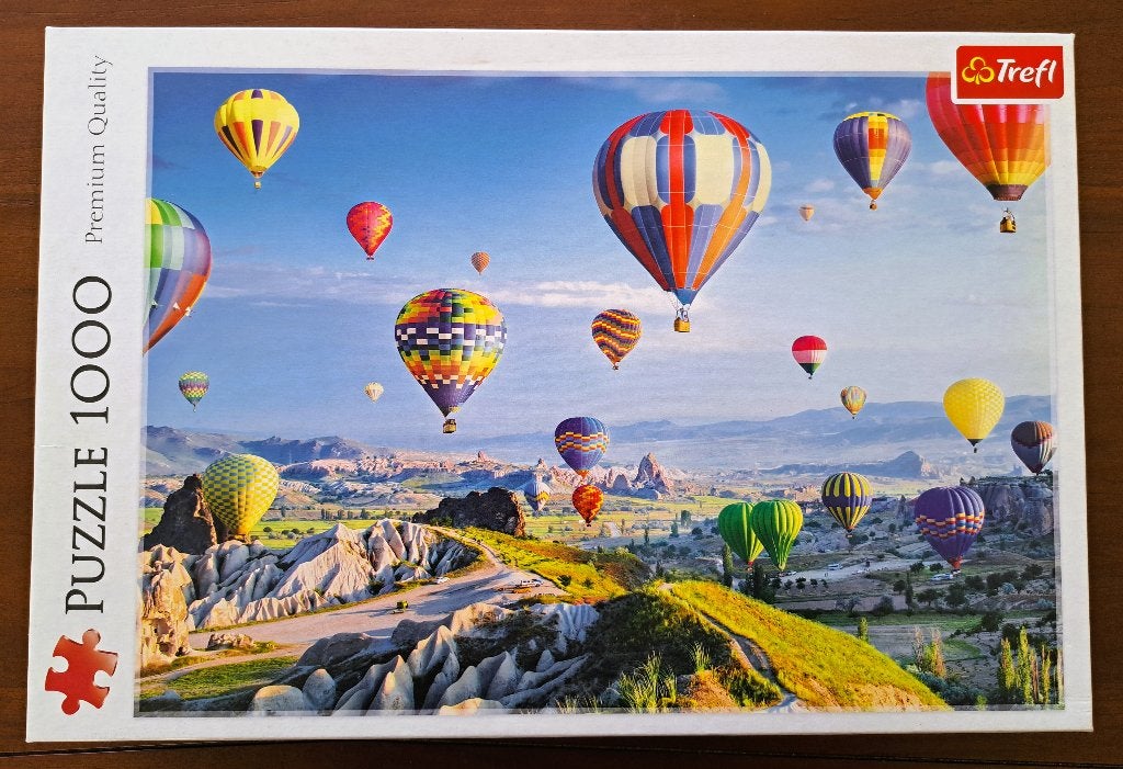 Trefl Premium Quality puzzel View of Cappadocia 999 stukjes, Ophalen, 500 t/m 1500 stukjes, Gebruikt, Legpuzzel