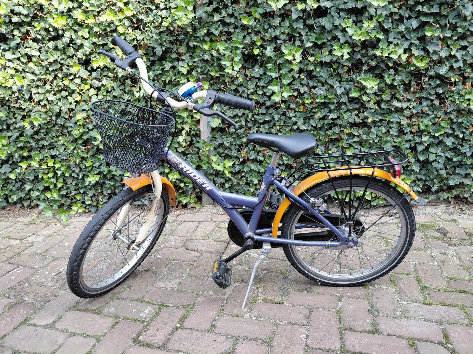 Kinderfiets 20 inch - Girl Rider - Gebruikt, Ophalen, Terugtraprem, 20 inch of meer, Gebruikt