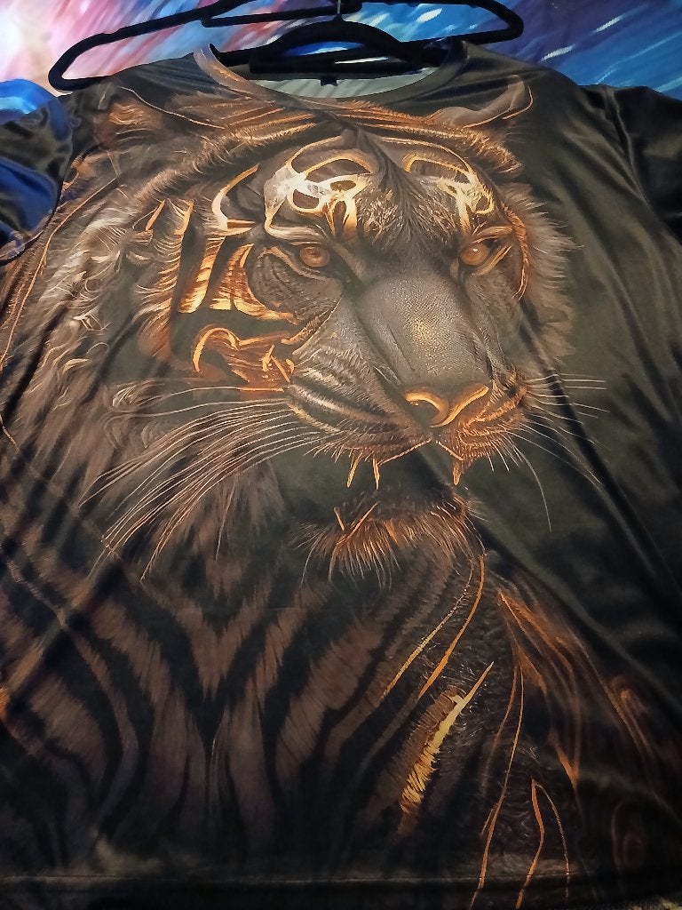 T-SHIRT - TIJGER !!!!!!!!!!!!!!!!, Ophalen of Verzenden, Nieuw, Maat 48/50 (M), Meerkleurig