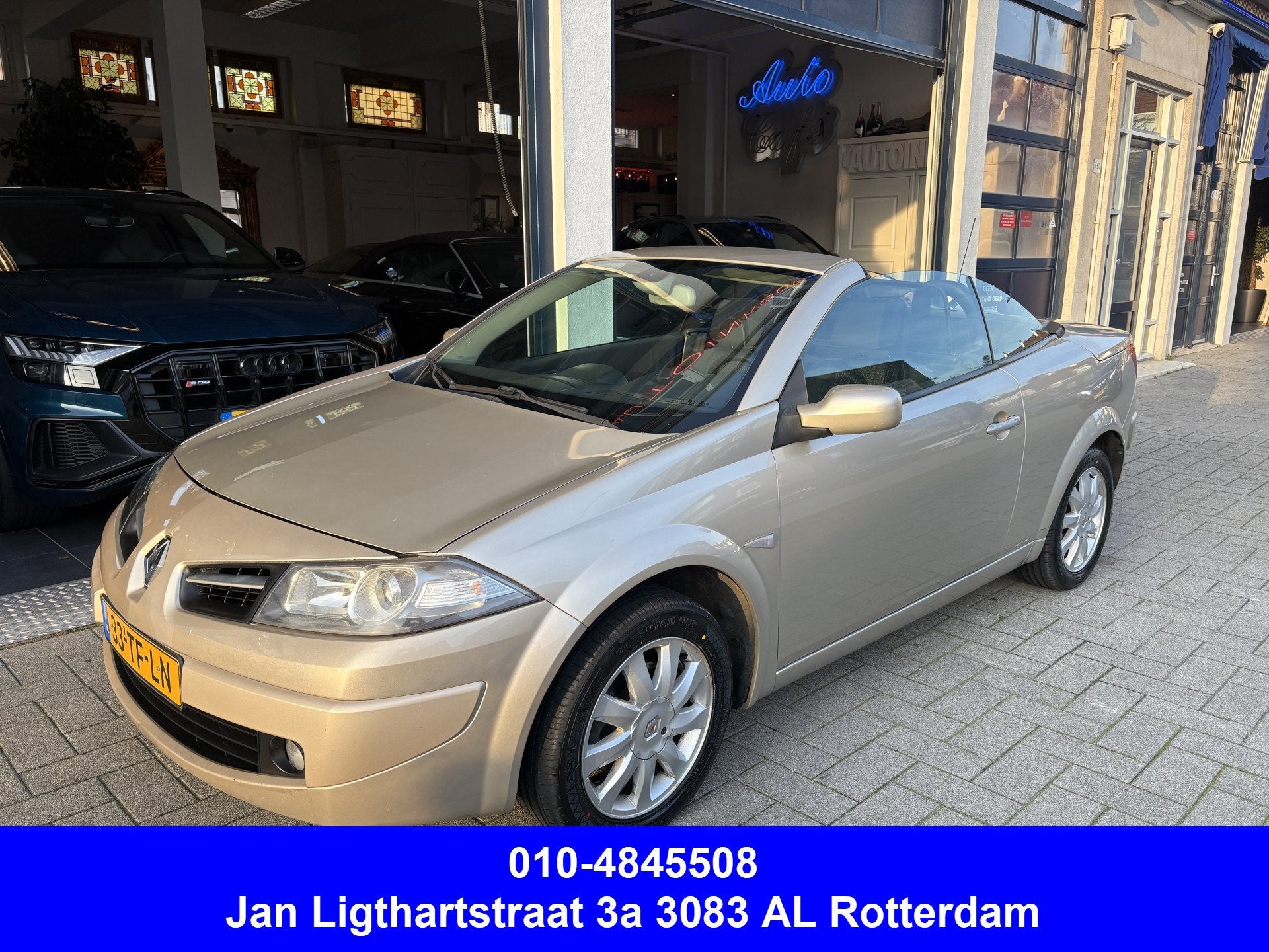 Renault Mégane Coupé-Cabriolet 1.6-16V Tech Line NL AUTO/N, Auto's, Voorwielaandrijving, Gebruikt, 1295 kg, 4 cilinders
