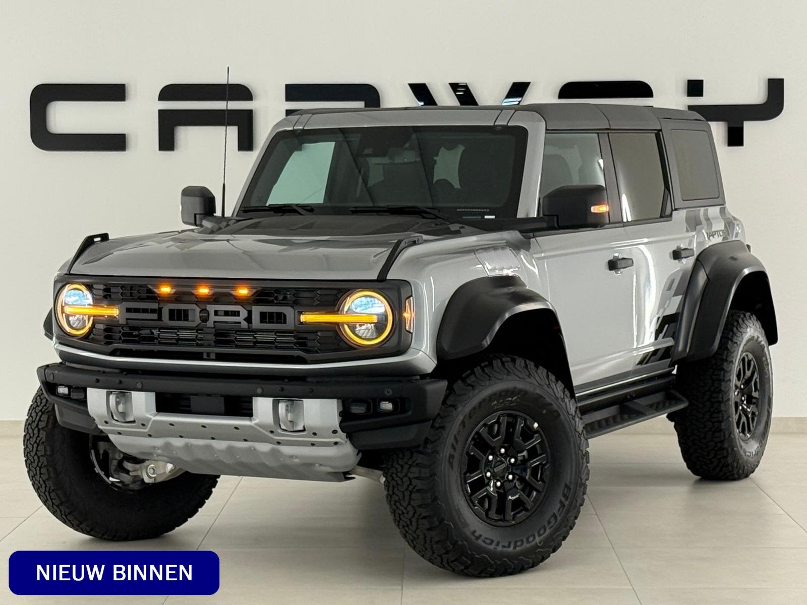Ford Bronco 3.0 V6 Raptor (bj 2026), Gebruikt, Zwart, Origineel Nederlands, Bedrijf
