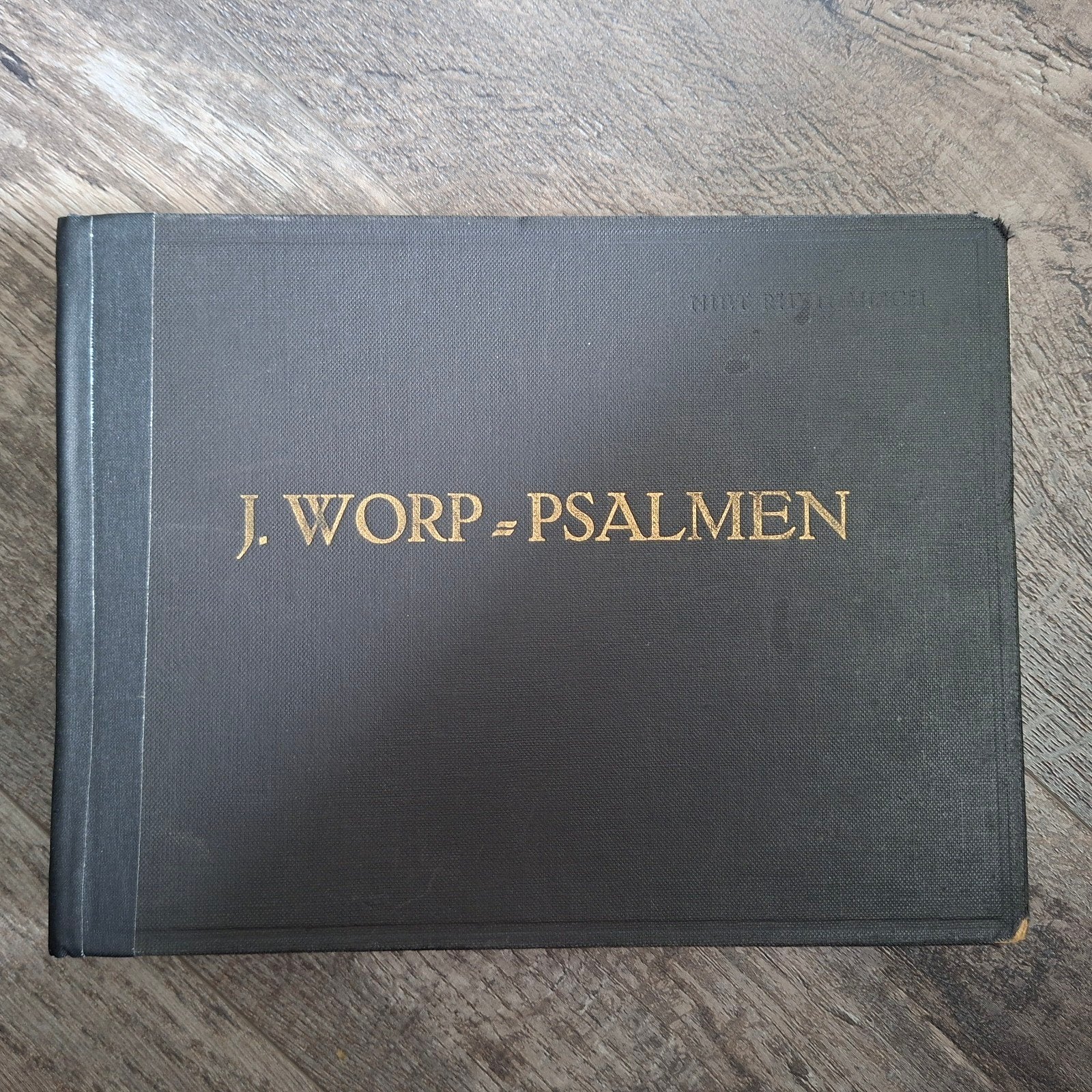 J.Worp psalmen, Ophalen of Verzenden, Gebruikt, Religie en Gospel, Orgel