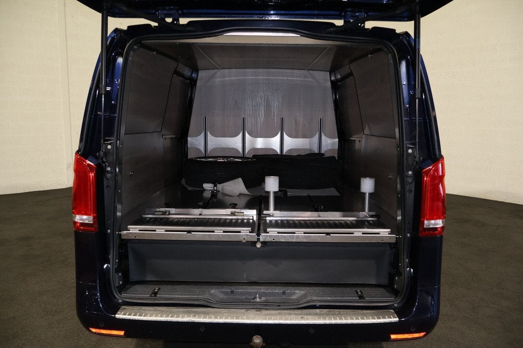 Mercedes-Benz Vito 114 CDI 4Matic Overbrengvoertuig, Auto's, Mercedes-Benz, Automaat, Gebruikt, Start-stop-systeem, Blauw