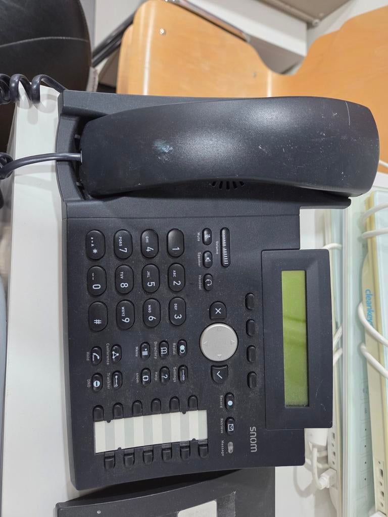 Meerdere gebruikte Snom telefoons beschikbaar, Ophalen, Gebruikt