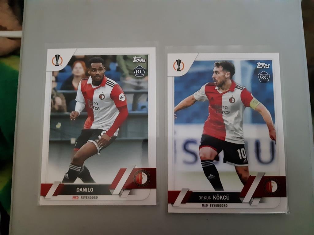 Kaartjes Feyenoord van Kokcu en Danillo, Ophalen of Verzenden, Nieuw, Feyenoord, Poster, Plaatje of Sticker