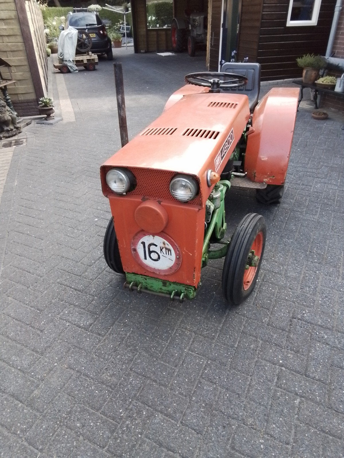 agria 4800, Doe-het-zelf en Verbouw, Transportwagens, 100 liter of meer, Ophalen of Verzenden, Transportkar