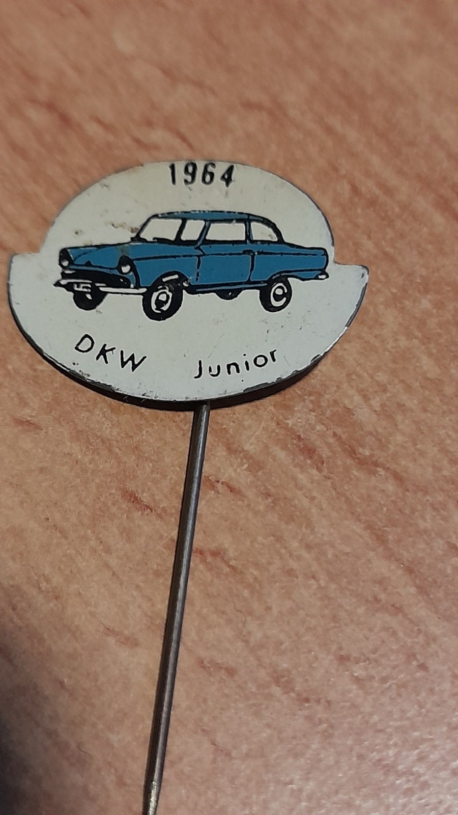 Vintage DKW Junior 1964 Speldje - Auto Verzamelaar Item, Verzenden, Gebruikt, Auto's