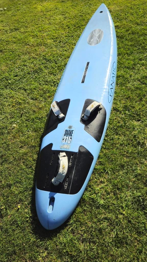 Fanatic Snake 115 Windsurfplank - incl. 3 vinnen!, Watersport en Boten, Ophalen, Zo goed als nieuw, Plank