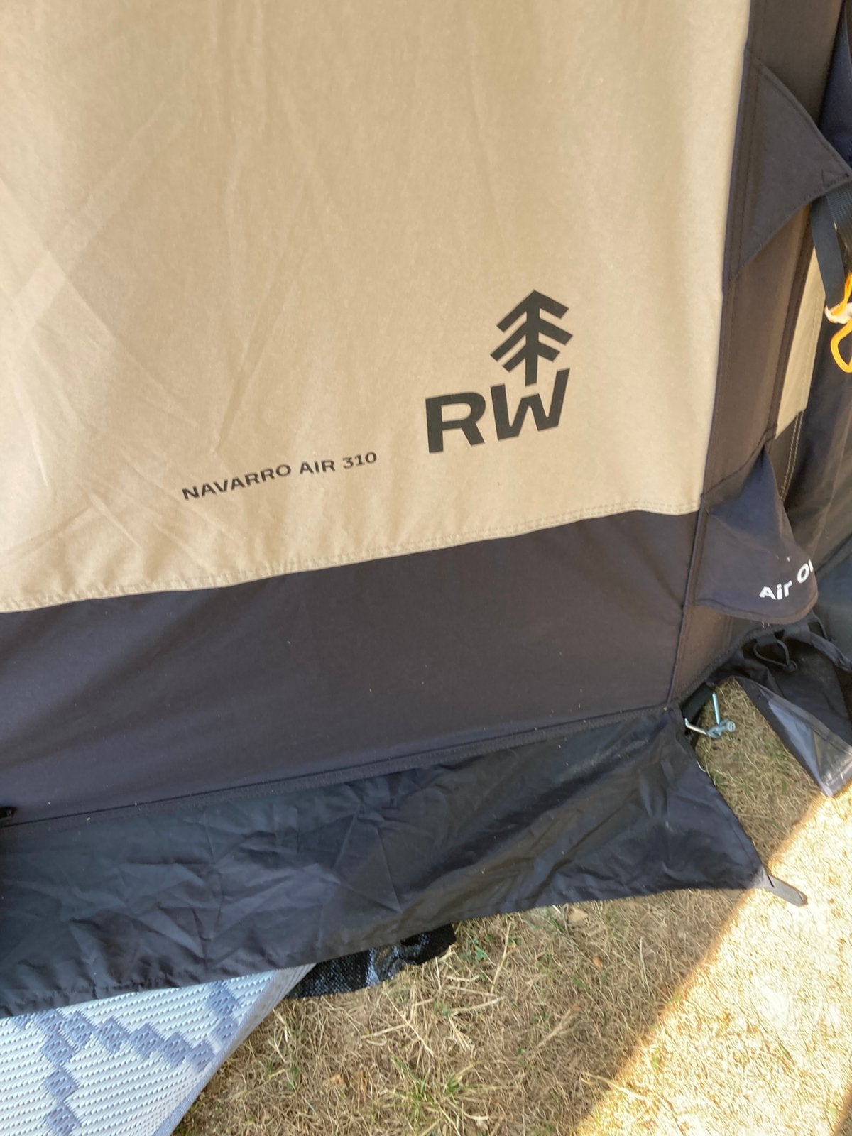 Te KOOP Opblaastent Redwood Navarro Air 310 met parawing, Ophalen, Zo goed als nieuw