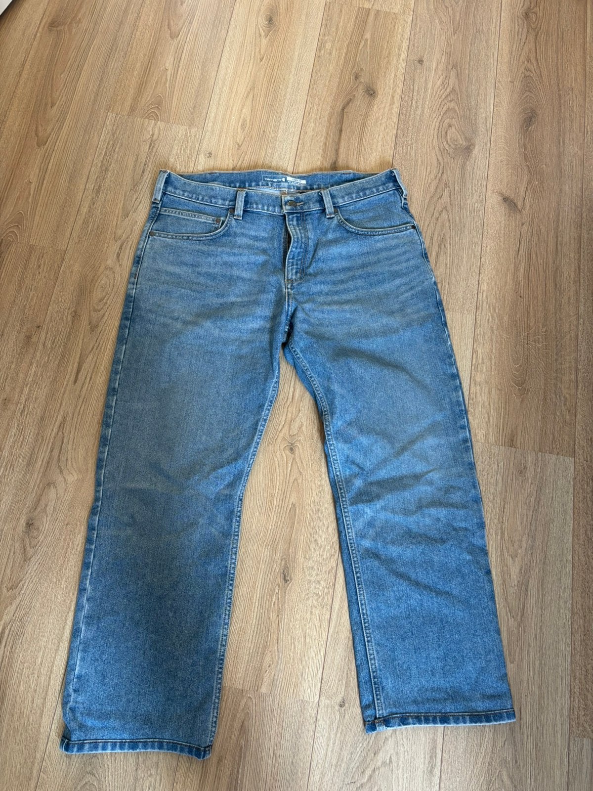 Carhartt / denim / straight fit / maat 36/32, Ophalen of Verzenden, Nieuw, Blauw, W36 - W38 (confectie 52/54)