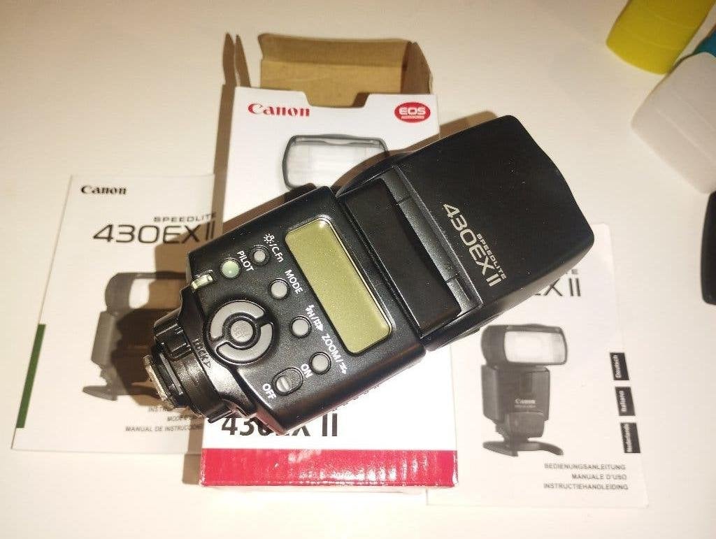 Canon Speedlight 430EX II flash / flitser. Compleet en goed, Ophalen of Verzenden, Zo goed als nieuw, Canon