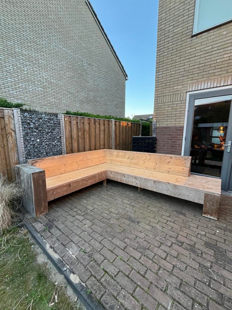 Tuinset lounge bank, Tuin en Terras, Ophalen, Gebruikt, Loungeset, Bank