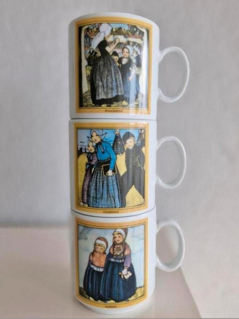 Drie Bekers Kronester Bavaria, Huis en Inrichting, Keuken | Servies, Zo goed als nieuw, Kop(pen) en/of Schotel(s), Overige stijlen