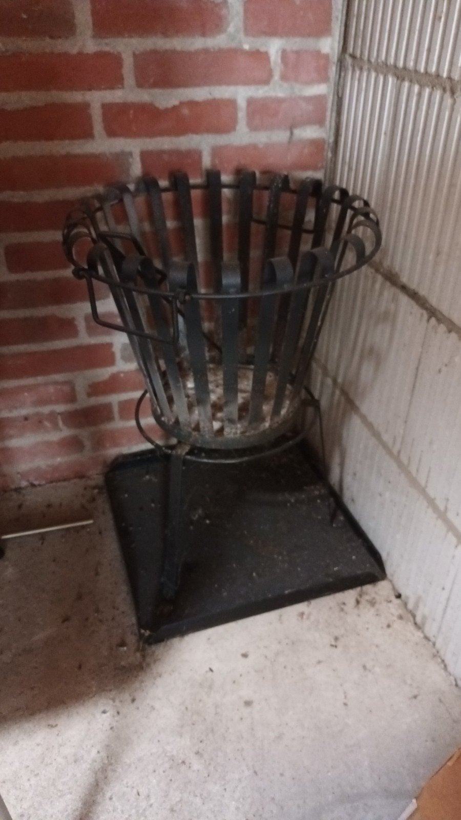 vuurkorf, Tuin en Terras, Ophalen, Gebruikt, Vuurkorf