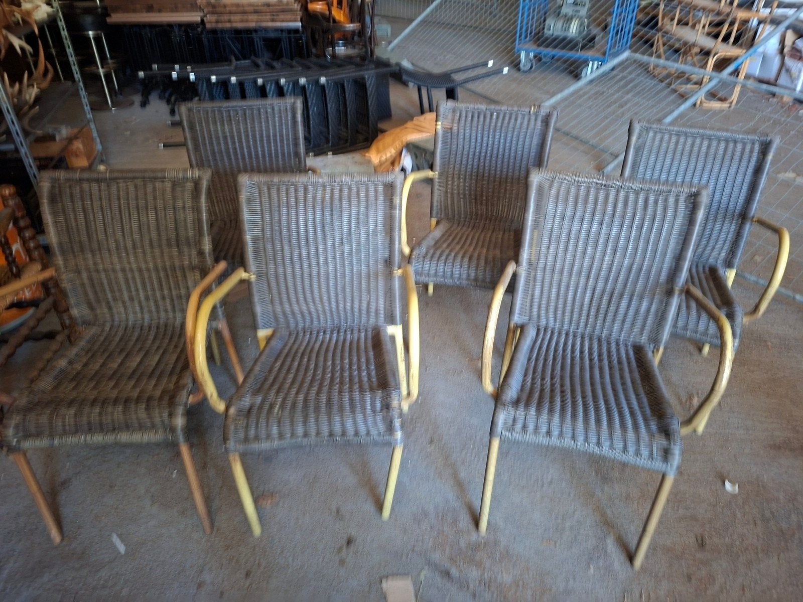 Diverse terrasstoelen - Gebruikt maar nog prima, Ophalen, Gebruikt