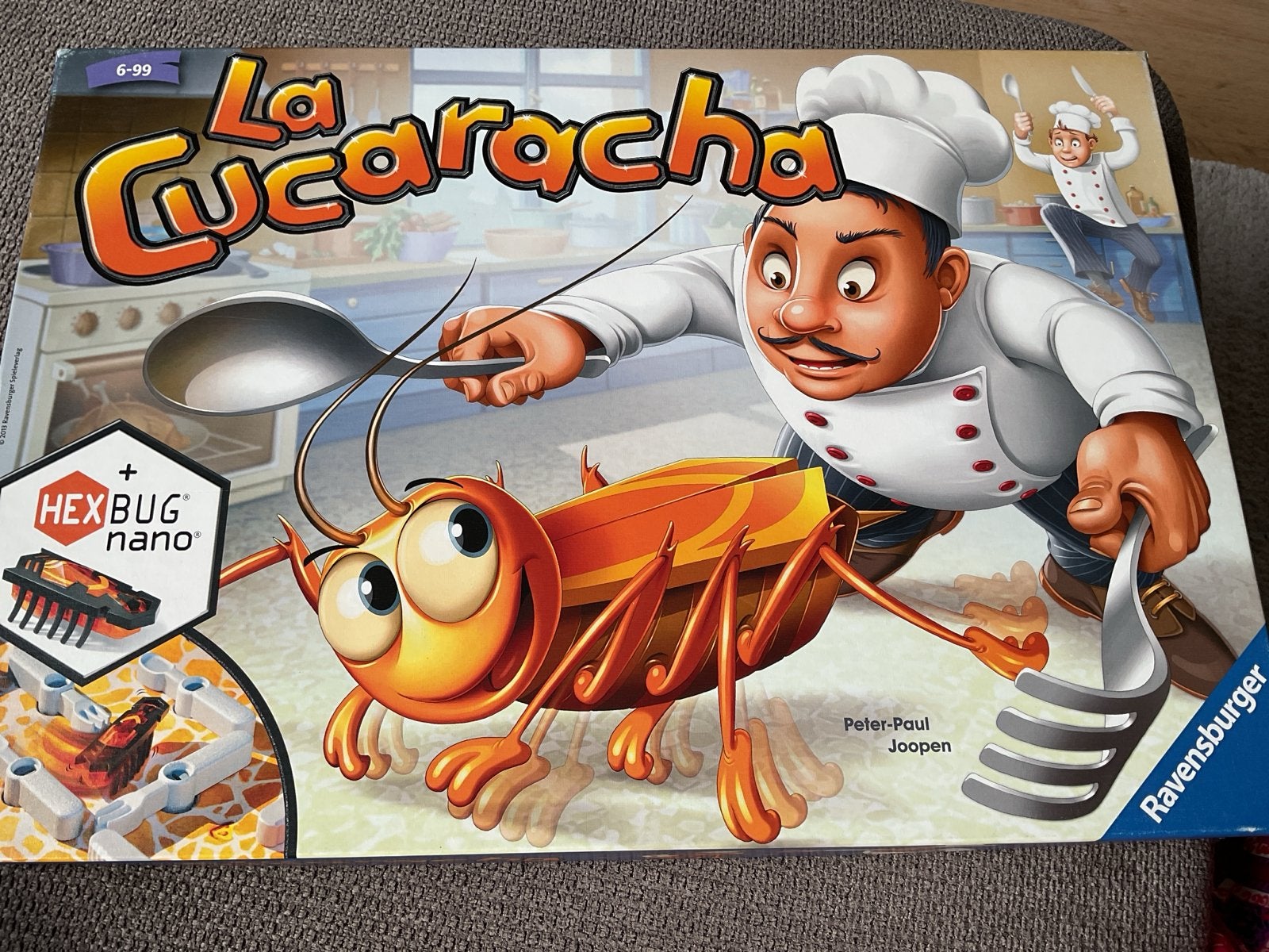 La Cucaracha Bordspel - Ravensburger (6-99 jaar), Een of twee spelers, Ophalen of Verzenden, Zo goed als nieuw