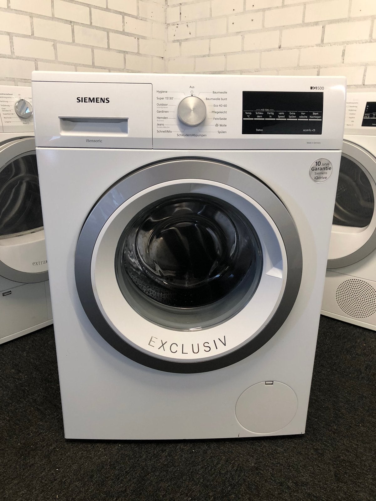 Siemens iQ500 A+++ 8kg Aasmachine MET GARANTIE ophalen, Witgoed en Apparatuur, Wasmachines, Ophalen, Minder dan 85 cm, 8 tot 10 kg