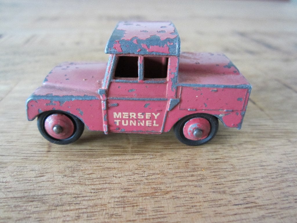 Dinky Toys 255 Landrover Police, Ophalen of Verzenden, Gebruikt, Auto, Dinky Toys