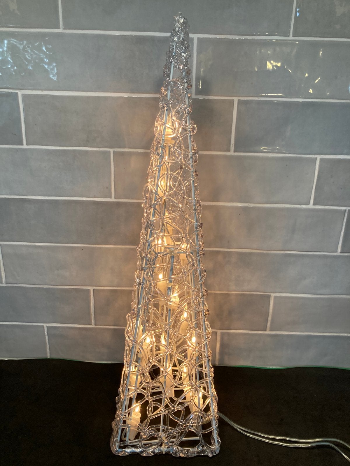 Kerst, piramide met verlichting (061026), Diversen, Ophalen of Verzenden, Nieuw