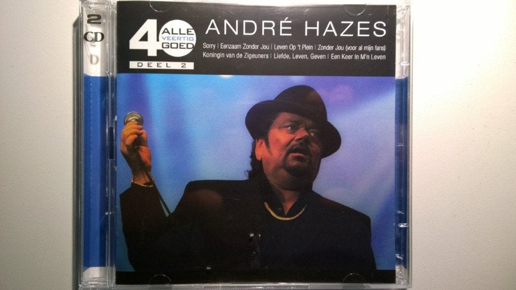 André Hazes - Alle 40 Goed André Hazes Deel 2, Ophalen of Verzenden, Zo goed als nieuw, Levenslied of Smartlap, Album