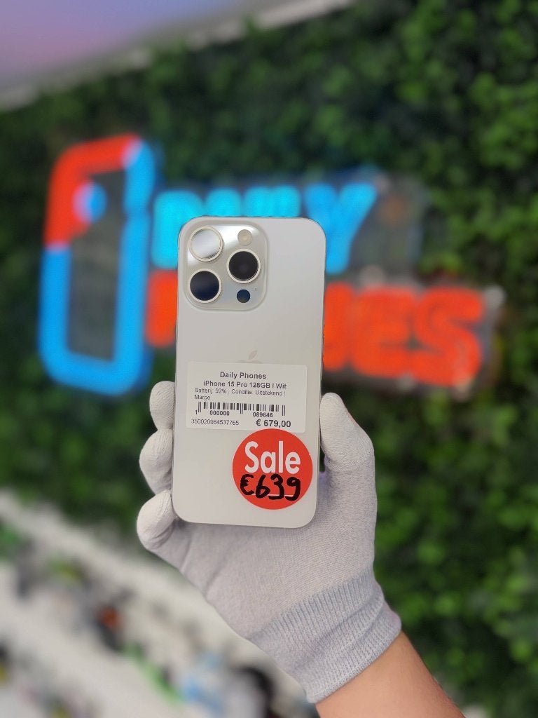 Zo goed als nieuw Apple iPhone 15 Pro 128GB, Ophalen of Verzenden, Zo goed als nieuw