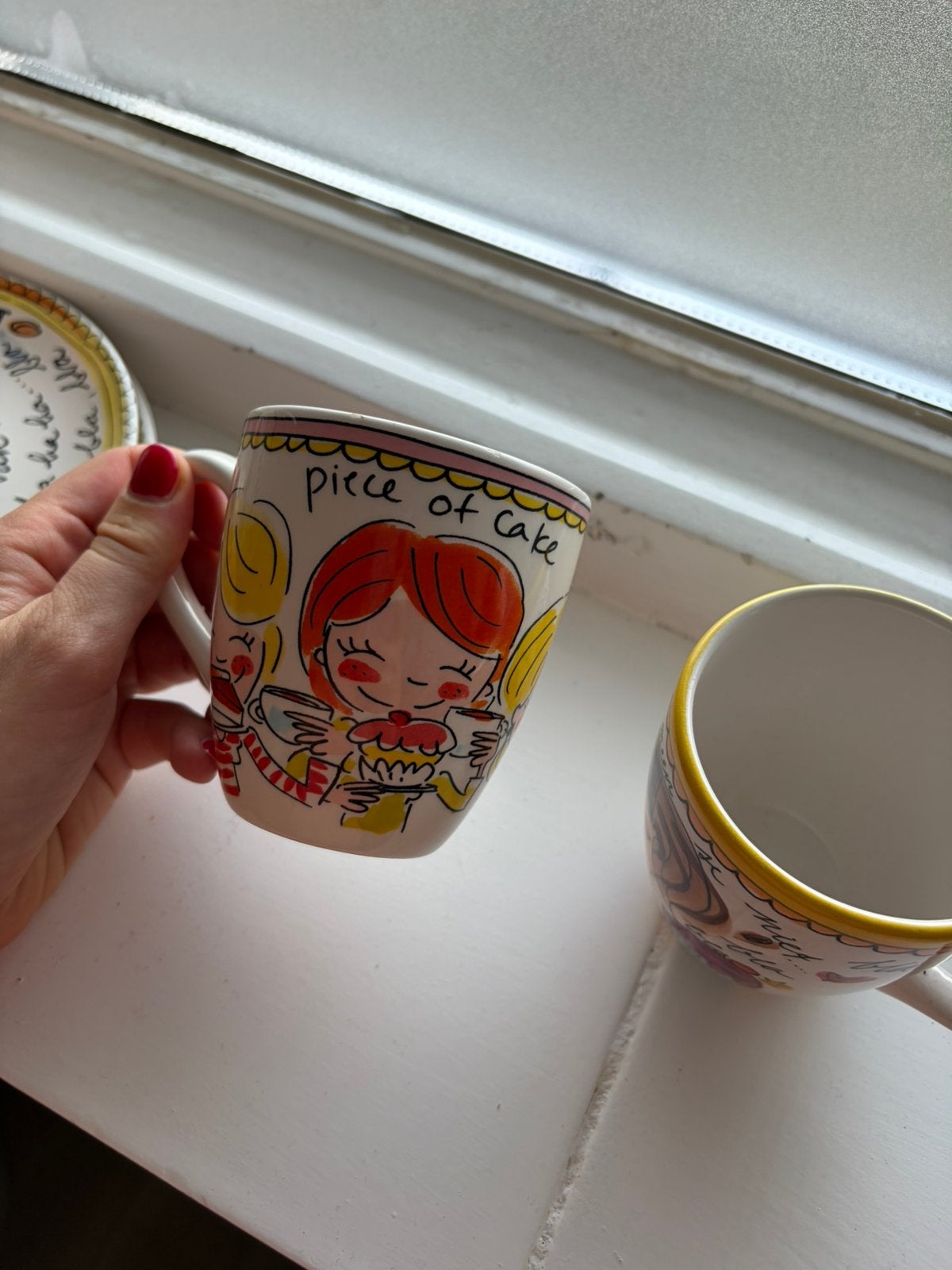 Twee kleine mokken Blond Amsterdam, Huis en Inrichting, Ophalen of Verzenden, Zo goed als nieuw, Aardewerk, Kop(pen) en/of Schotel(s)