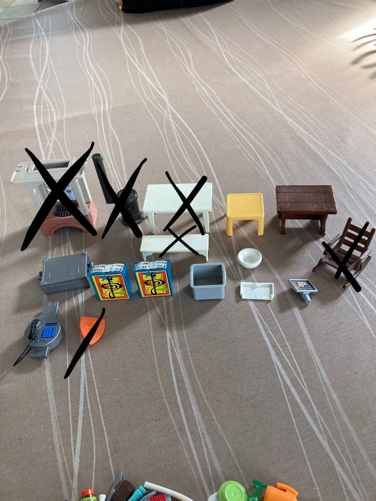 Playmobil huisraad divers., Ophalen of Verzenden, Zo goed als nieuw