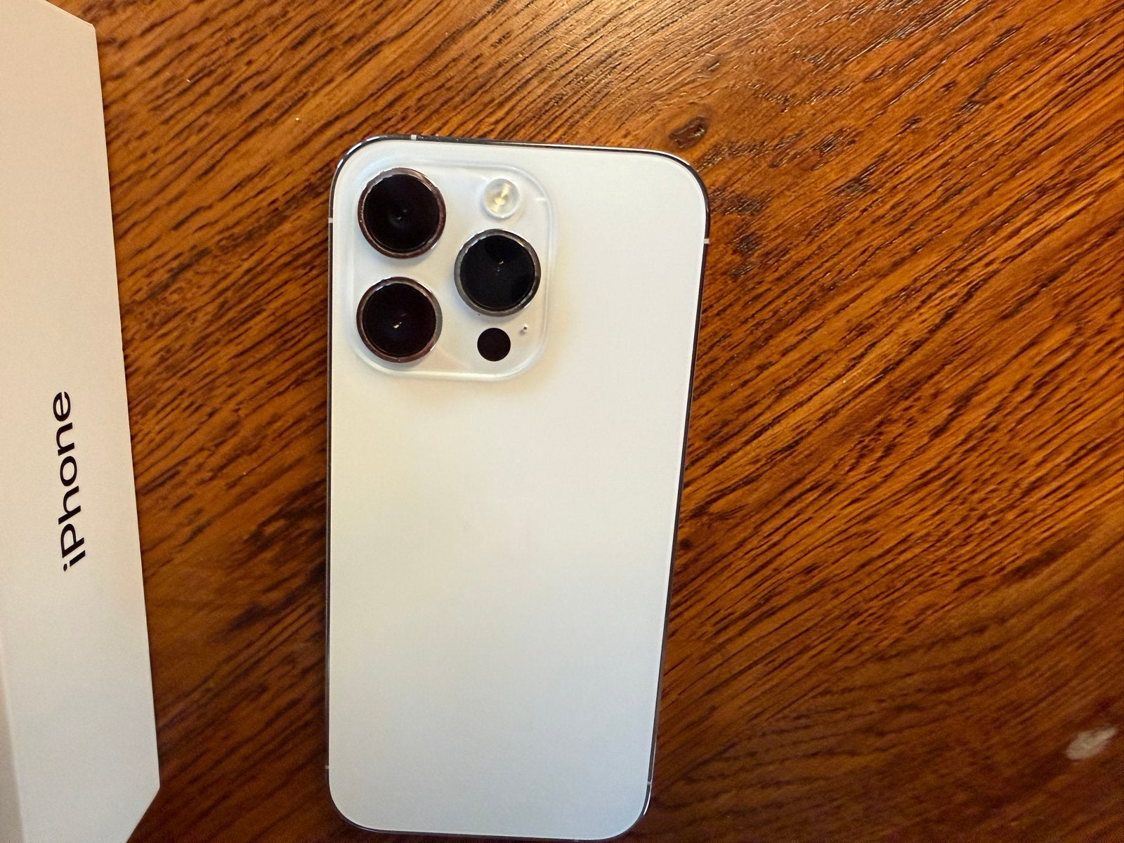 iPhone 14 Pro Max 128 GB Wit, Wit, IPhone 15 Pro Max, Zo goed als nieuw, Zonder simlock