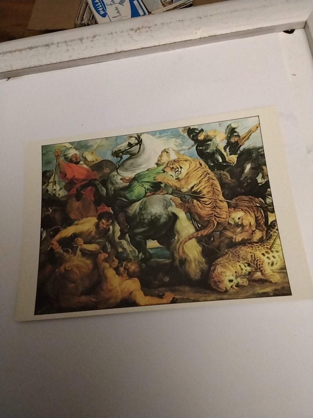 PETER PAUL RUBENS. JACHT OP LEEUWEN EN TIJGERS, Ophalen of Verzenden, 1960 tot 1980, Sterren en Beroemdheden