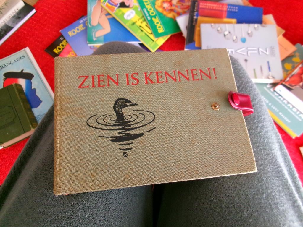 vogel boek     ZIEN is KENNEN   zakdetermineerboek, Boeken, Ophalen of Verzenden, Zo goed als nieuw, Natuur algemeen