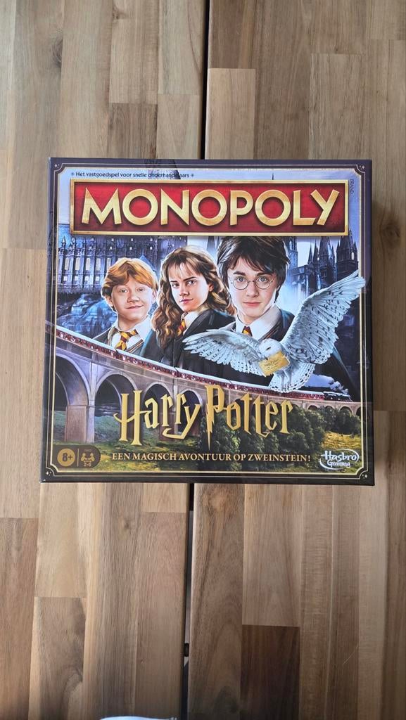 Monopoly Harry Potter editie, Hobby en Vrije tijd, Gezelschapsspellen | Bordspellen, Vijf spelers of meer, Ophalen of Verzenden