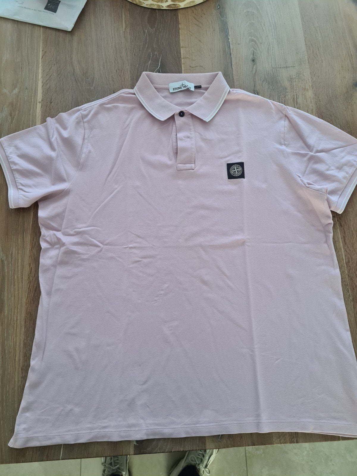 Stone Island Slim Fit Polo - Roze 3XL, Ophalen of Verzenden, Overige maten, Roze, Stone Island