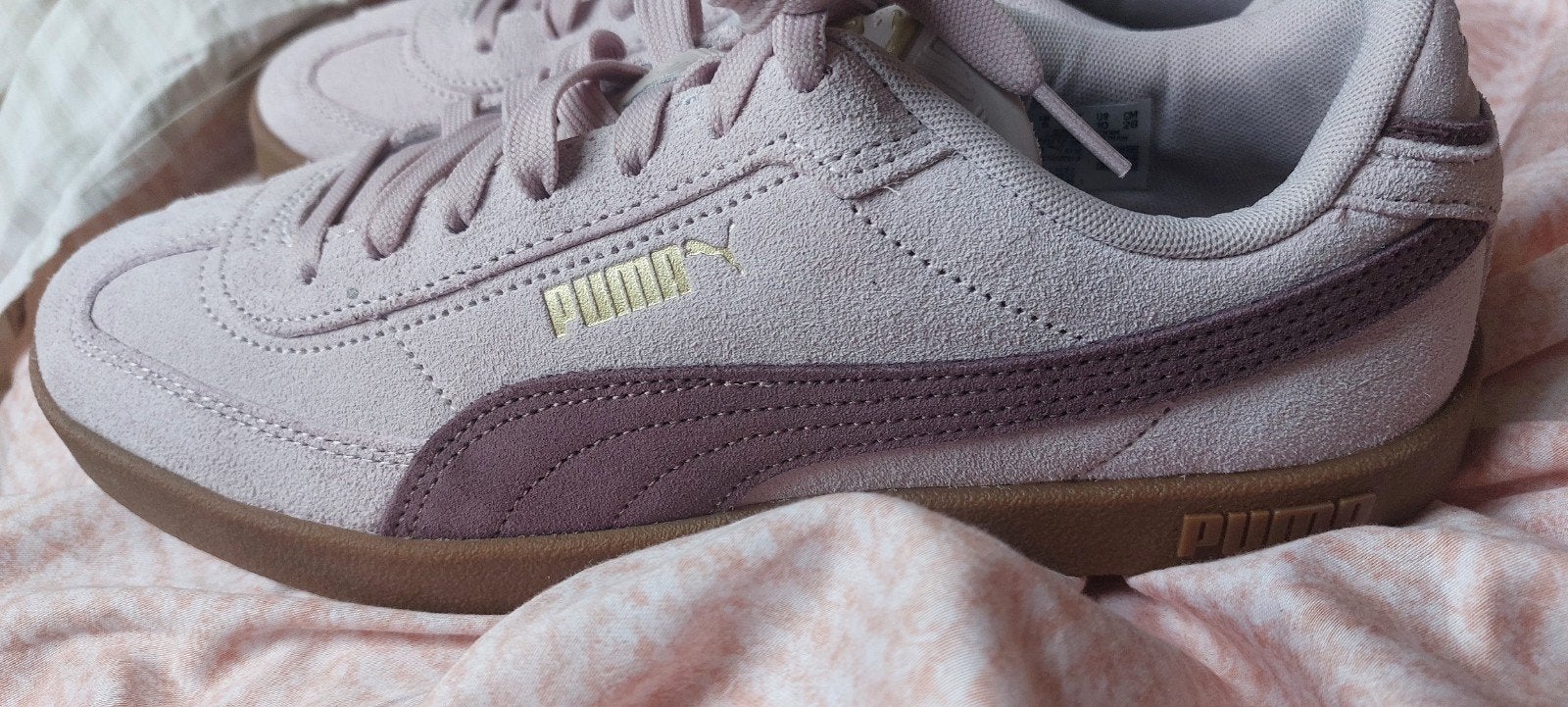 Nieuwe Puma Club II Era Suede Sneakers - Roze/Bruin, Maat 43, Puma, Nieuw, Ophalen of Verzenden, Sneakers of Gympen