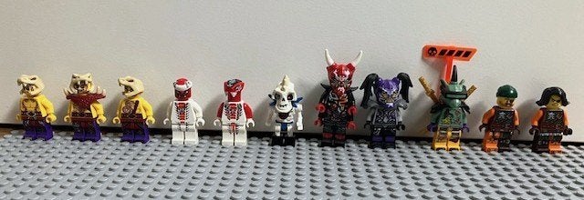 Diverse Lego Ninjago Minifiguren, Villains, Verzenden, Lego, Zo goed als nieuw, Minifiguur