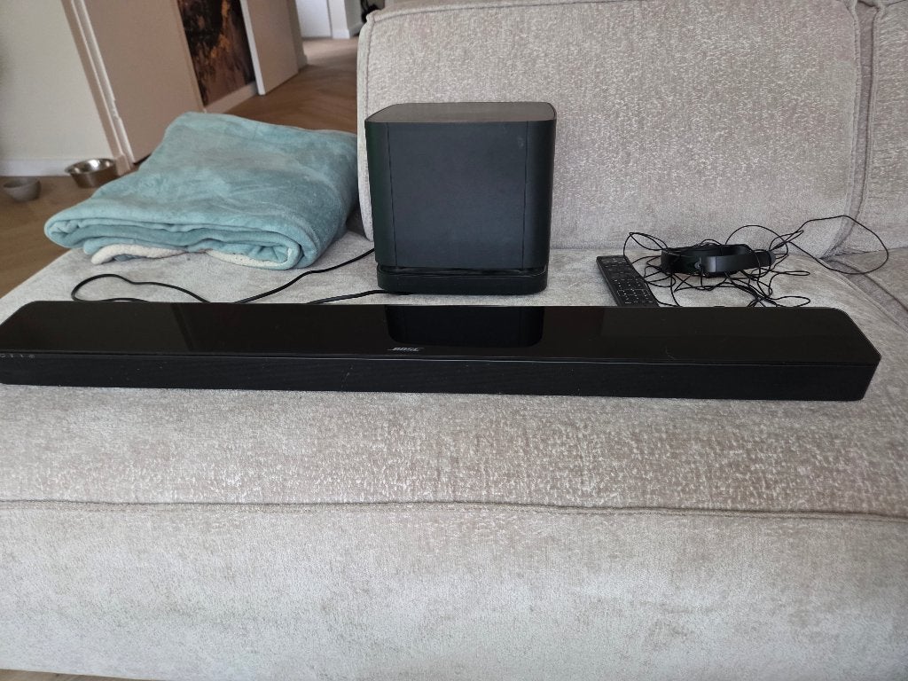 Bose SoundTouch 300 + Acoustimass 300 subwoofer, Ophalen, Gebruikt