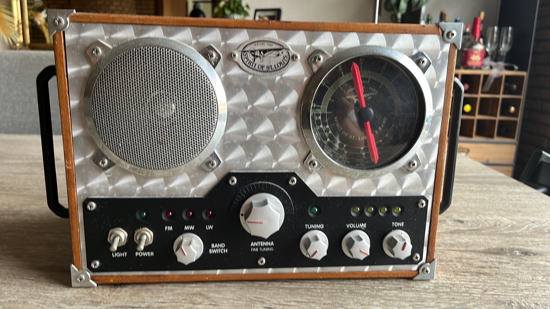 Spirit of St. Louis analoge radio, Ophalen of Verzenden, Gebruikt, Radio