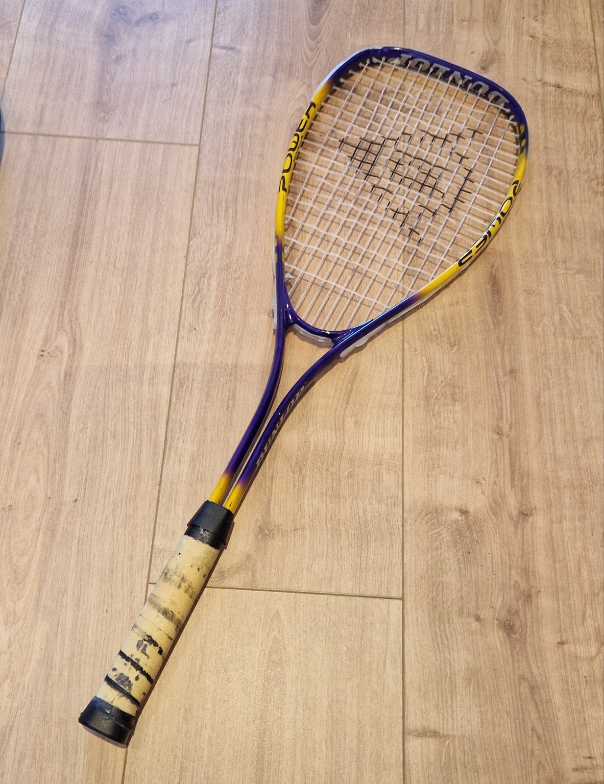 Squash racket van Dunlop, Ophalen of Verzenden, Gebruikt, Racket