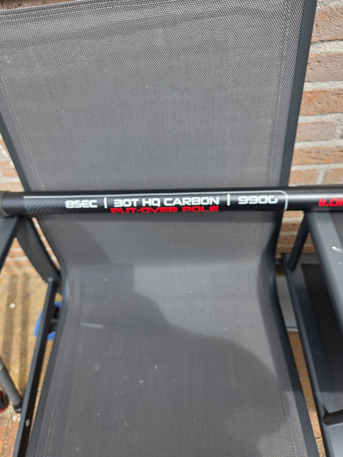 2 Nieuwe Oversteek Hengels 11m - BSEC 80T HQ Carbon 9900, Ophalen, Nieuw, Vaste hengel