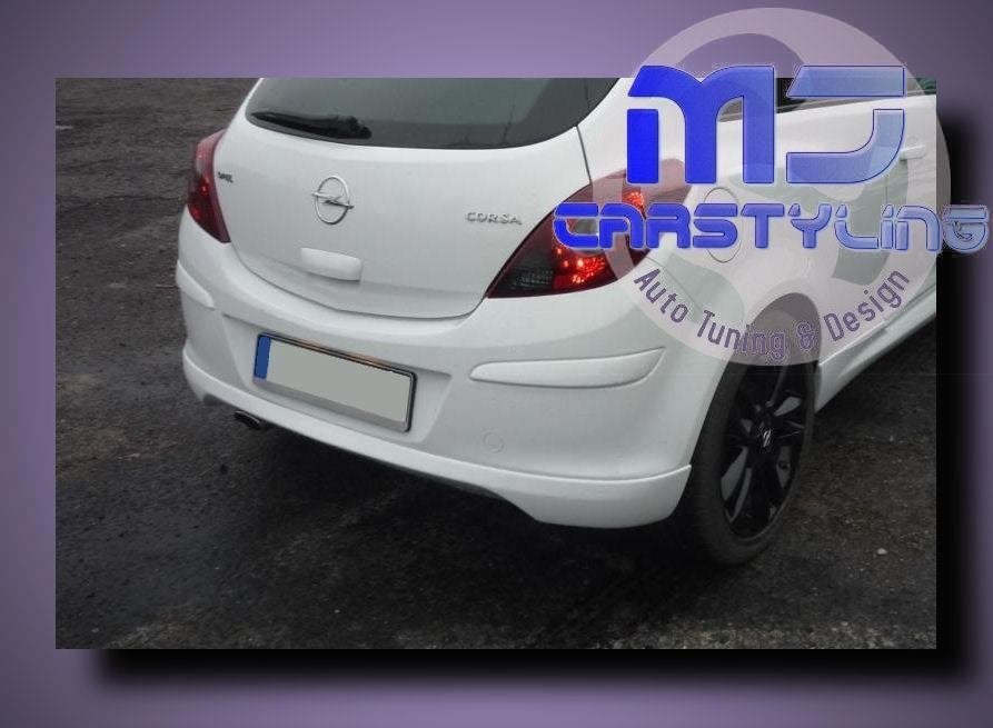 Opel Corsa D - Achterbumper spoiler [OPC Line], Ophalen of Verzenden, MJ-Carstyling, Info@mj-carstyling.net, Sibeliusstraat 81 5011JH Tilburg