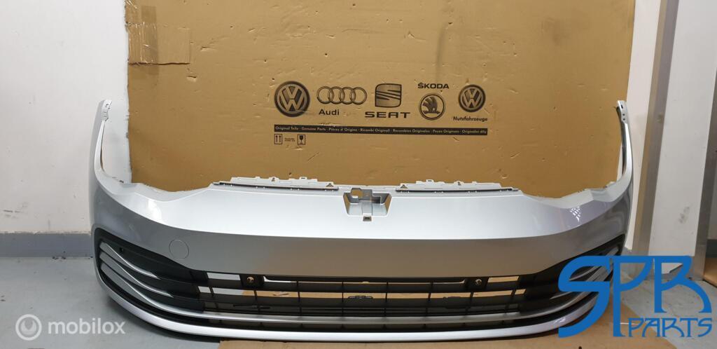 GOLF 8 VIII Voorbumper LA7W 5H0807221H BUMPER GRILL COMPLEET, Nieuw, Ophalen of Verzenden, Bumper, Volkswagen