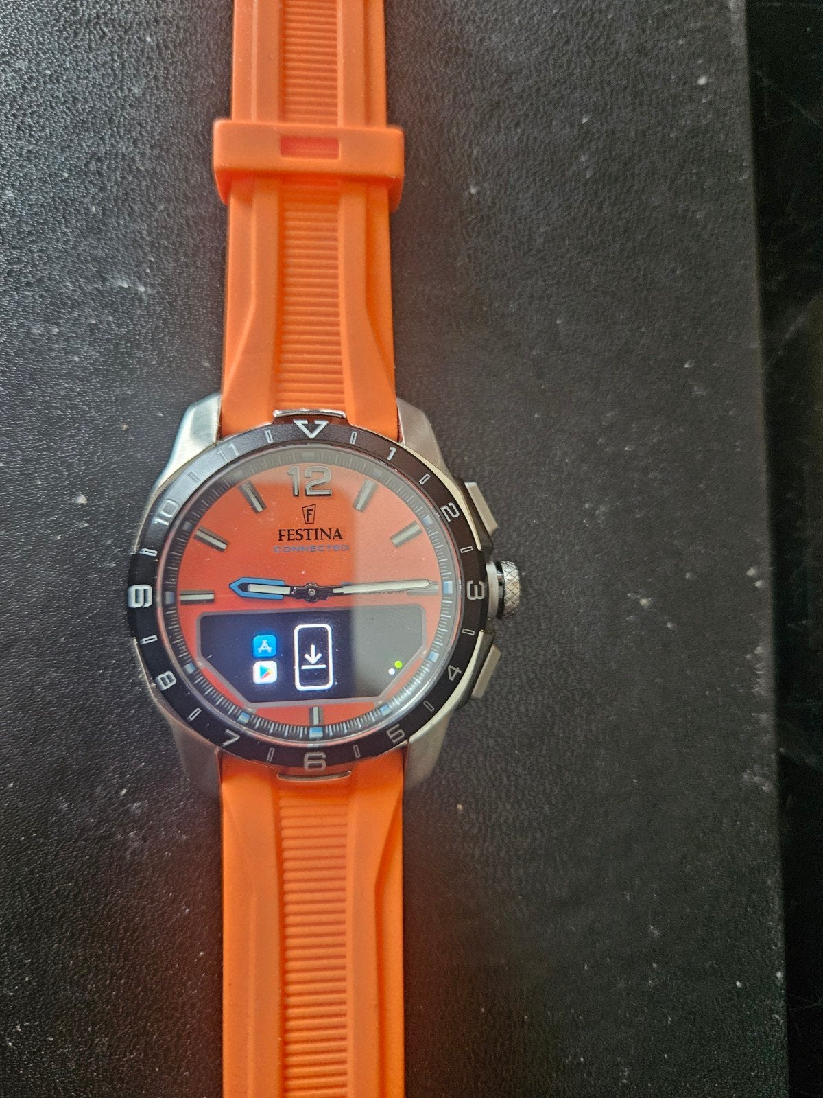 Festina Hybrid Smart Watch, Overige merken, Staal, Kunststof, Ophalen of Verzenden