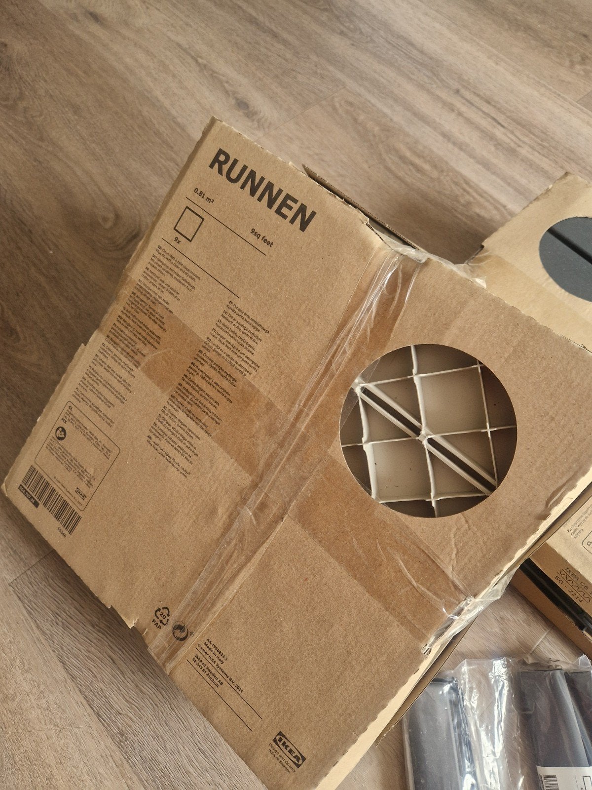 Nieuwe, ongeopende IKEA RUNNEN kantlijsten (4 stuks), Ophalen of Verzenden, Nieuw