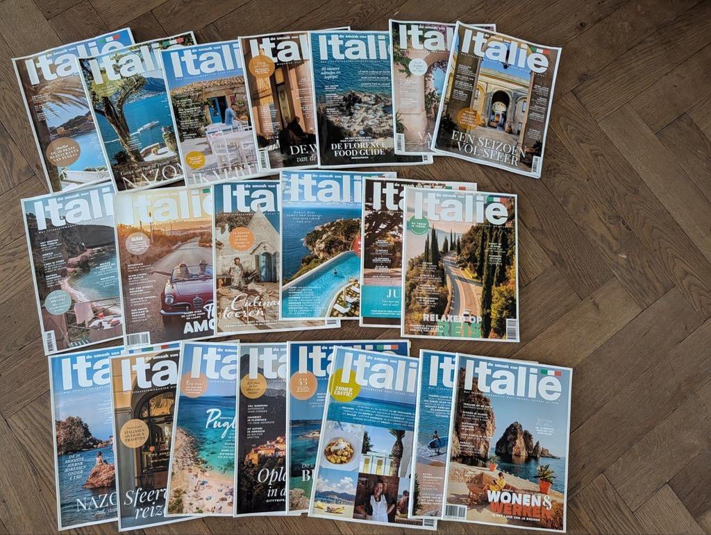 Partij Italië Magazine - 21 nummers, Ophalen of Verzenden, Gelezen, Overige typen