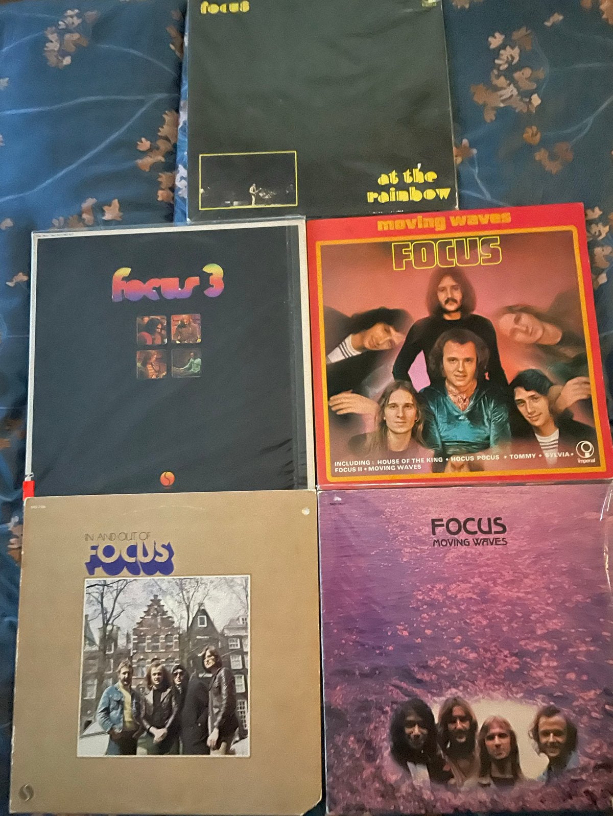 5 Vinyl LP’s van Focus featuring Jan Akkerman, Dubbel-LP, Ophalen of Verzenden, Gebruikt, 12 inch