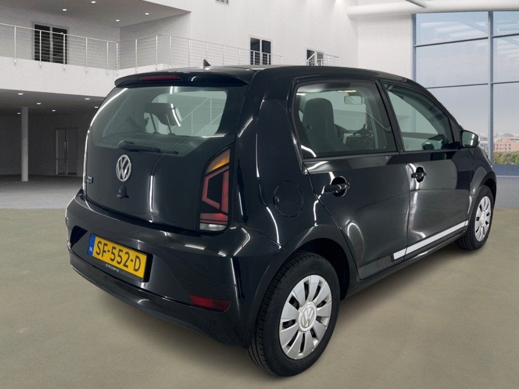 Volkswagen up! VERWACHT! 1.0 BMT MOVE UP! 5-DRS. + AIRCO (58, Stof, Gebruikt, Zwart, Origineel Nederlands