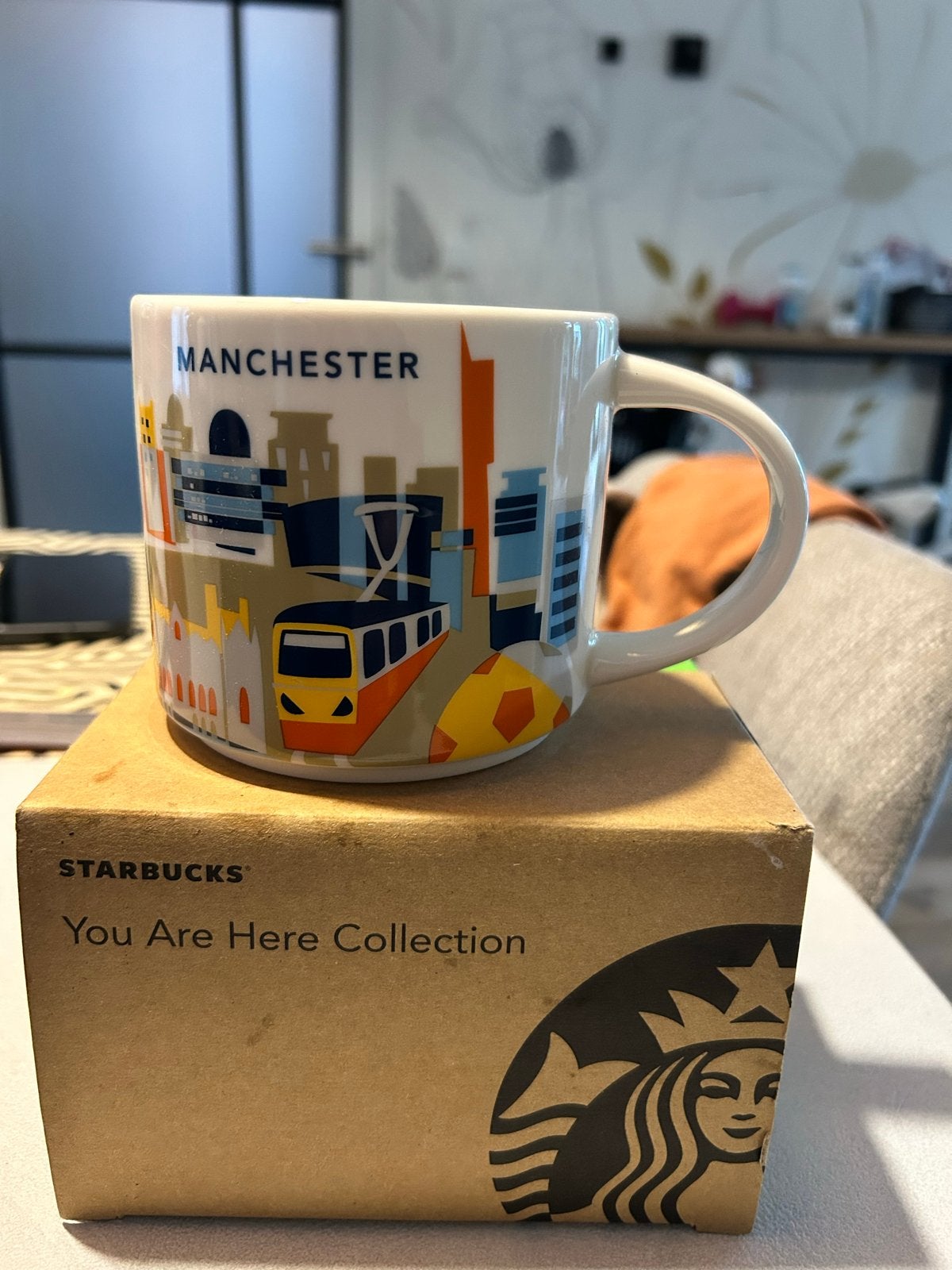Starbucks You Are Here Manchester mok 414 ml, Ophalen of Verzenden, Nieuw