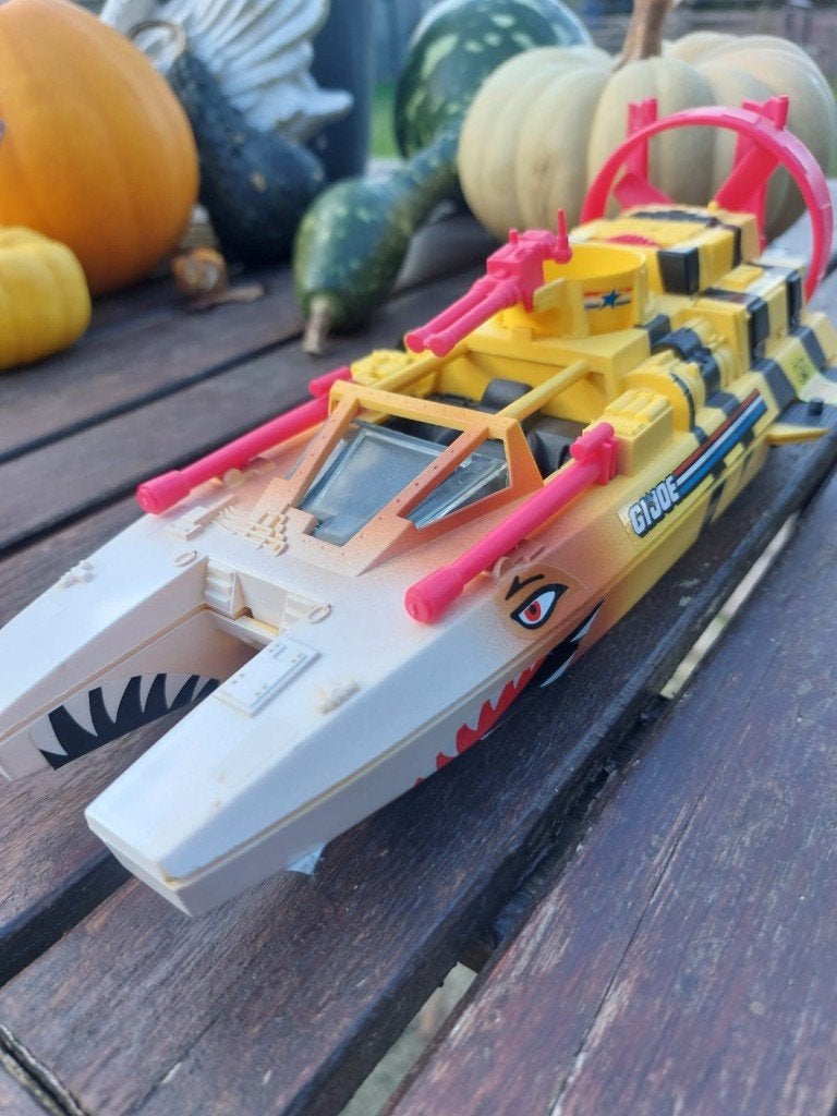G.I. Joe Tiger Force Tiger Shark – Vintage Hasbro jaren 80, Kinderen en Baby's, Ophalen of Verzenden, Gebruikt